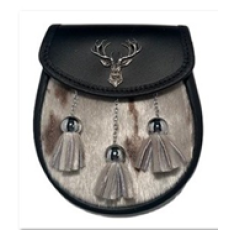 Seal Semi Dress Sporran Stag Mount